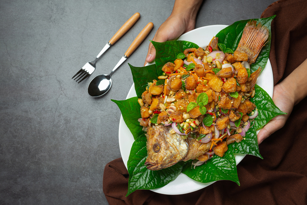 memasak ikan gurame