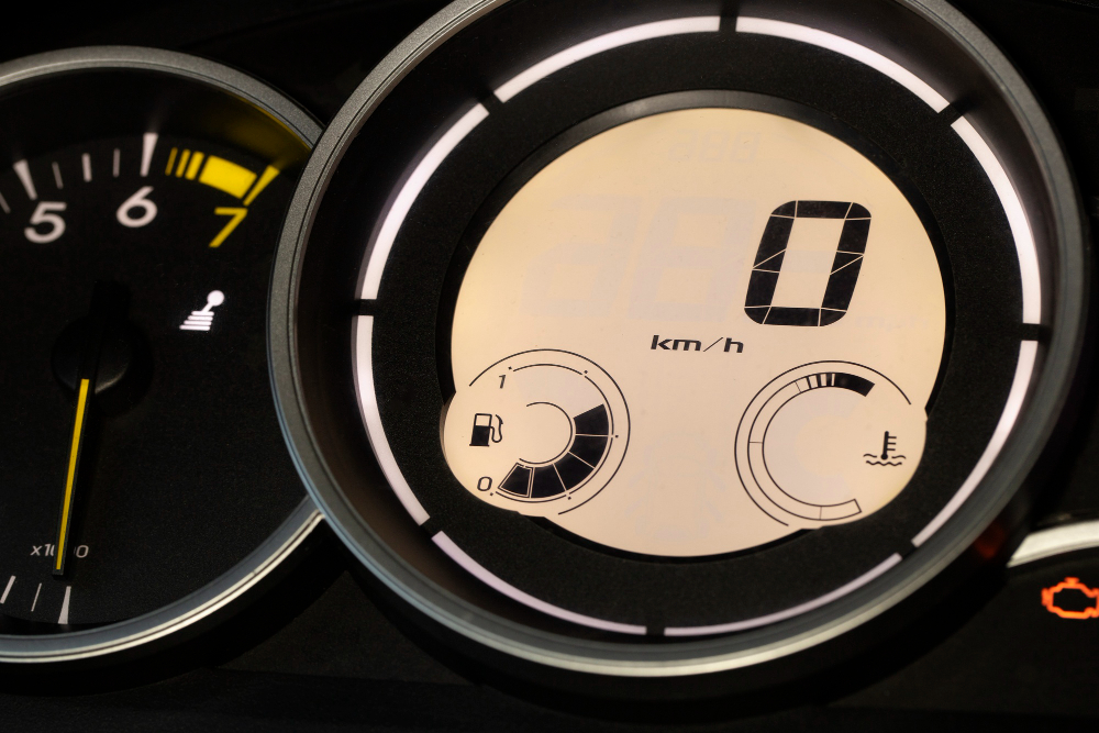 panel dashboard motor