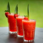 kombinasi jus stroberi