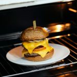 resep beef cheese burger